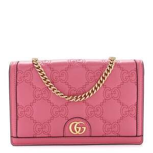 Gucci Calfskin Gg Matelasse Chain #238411G12B